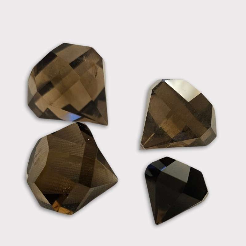 Nala Solitaire in Primo Smoky Quartz - Image 4