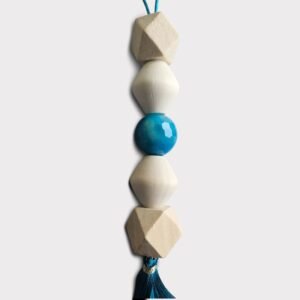 Aurora Tassel in Blue Agate - Image 2