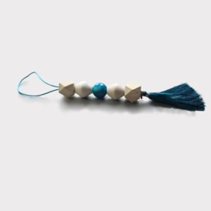 Aurora Tassel in Blue Agate - Image 3
