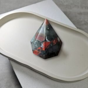 Nala Solitaire in African Bloodstone