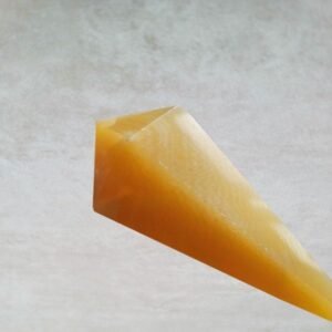 Ariah Scepter in Honey Calcite (Creamsicle)