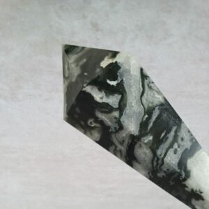 Ariah Scepter in Moss Agate (Less Green)