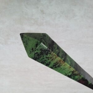 Ariah Scepter in Ruby Zoisite (More Green)