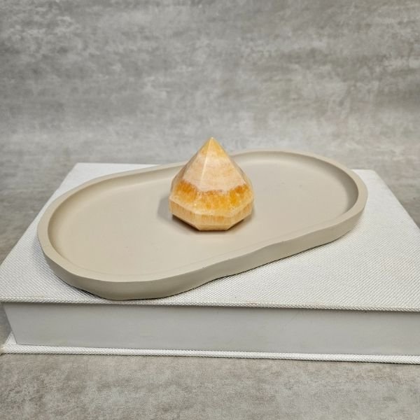 Nala Solitaire in Honey Calcite - Image 3