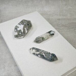 Nova Bijoux in Moss Agate (Set of 3)