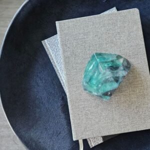 Maxim Bauble in Rainbow Flourite - A (~ 370g) - Image 2
