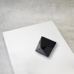 Black Obsidian Hexa Spire